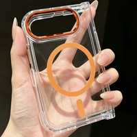 Casing Ponsel Magnetik Kuat untuk iPhone Duo, Penutup PC Keras untuk iPhone Duo IPD018