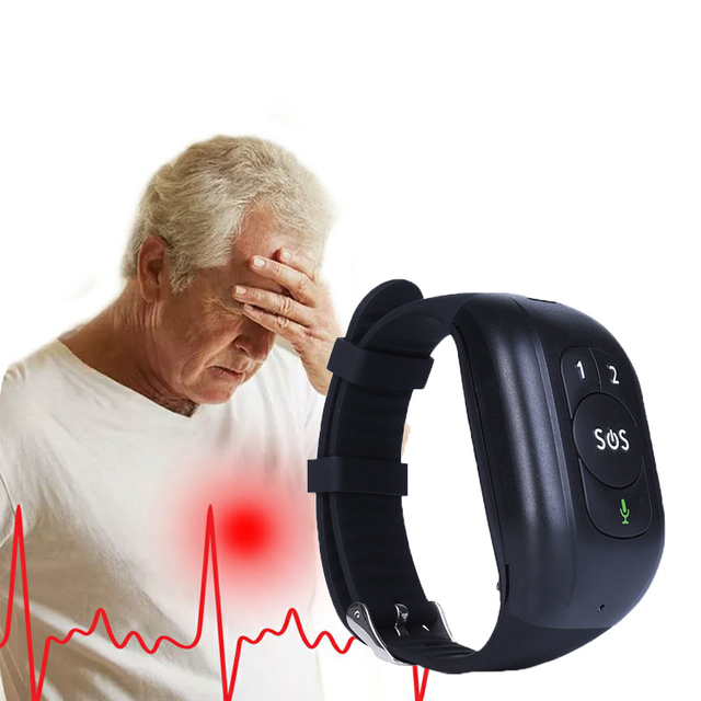 4G 3G 2G GPS Watch Mobile Sim Card GPS Anti-Lost Watch With Bracelet SOS Heart Rate Blood Pressure Temperature GPS Watch