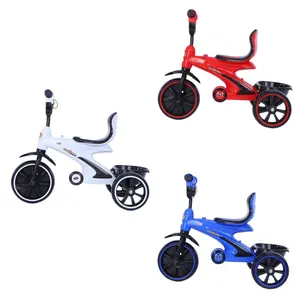 Diakui CE roda udara Kualitas Terbaik anak-anak 3 in 1 3 roda sepeda kereta bayi roda tiga pintar