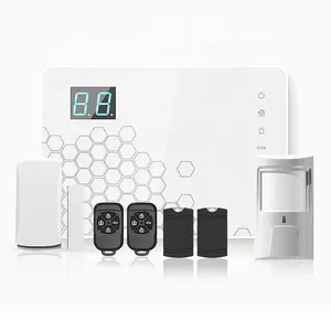 Heyi h3 sistema de alarme doméstico, 2g/4g, gsm, ios, android, app, controle, gsm, sms, sistema de alarme anti-roubo, para casa
