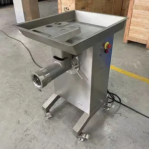 Moedor de carne fresca e congelada 3kw 32 #, máquina trituradora de carne para processamento de carne