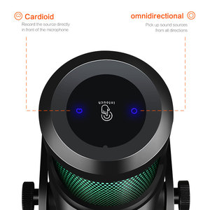 Microphone pour enregistrement de téléphone portable Tiktok Usb Studio Caméra Photographique Selfie Vidéo Conférence Kit D'éclairage Led Anneau Lumière - Product Image 3