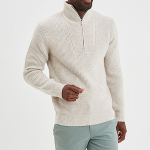 Cárdigan de Invierno para Hombre con Cuello Camionero, Cierre de Cremallera, Tejido Transpirable de 320g para Combinar con Otras Prendas - Product Image 2