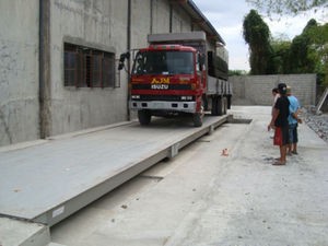 60 70-10t xe gắn có trọng lượng Hệ thống cầu cảm biến xe tải rác có trọng lượng quy mô xe tải - Product Image 3