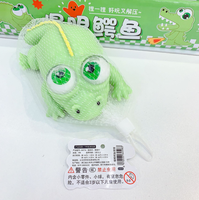 Jouet sensoriel anti-stress en TPE/silicone au design crocodile pour soulager le stress et les troubles du TDAH/autisme - Unisexe pour les enfants de 5 à 7 ans