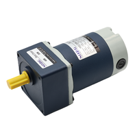 Moteur asynchrone monophasé SOBG 4D40-24GN-18S 24V 40W à montage sur panneau, rapport de vitesse 1:50, efficacité IE3