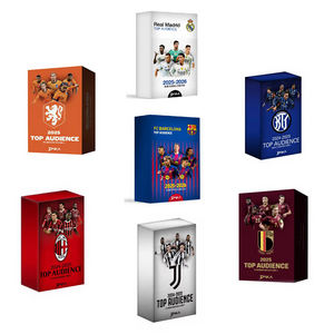 20 scatole all'ingrosso DAKA 2025-26 TOP AUDIENCE Carte collezionabili firmate Messi e carte di stelle del calcio Suarez, Neymar, Robinho - Product Image 1