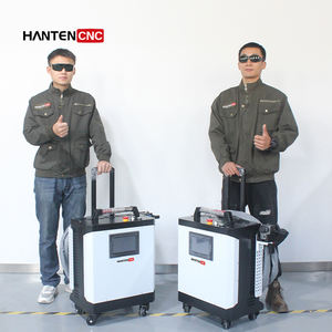 Machine de nettoyage au laser pulsé CNC <span class=keywords><strong>HANTEN</strong></span> 2024, machine de décapage de la rouille pour les surfaces métalliques et le bois - Product Image 4