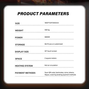 Máquina Expendedora de pizza tradicional Totalmente automática Comercial Mejor máquina expendedora de pizza - Product Image 3