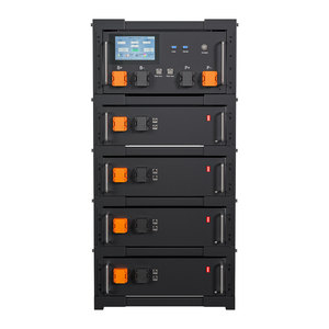แบตเตอรี่แร็คแรงดันสูงแบบแยกส่วน IP65 ได้รับการรับรอง 51.2V/96V/192V 200Ah ระบบไฮบริดกริด 6000 รอบการใช้งาน ระบบจ่ายไฟโทรคมนาคมที่มีอายุการใช้งานยาวนาน - Product Image 1