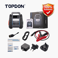TOPDON V4500 Plus Démarreur de batterie 2-en-1 4500 ampères et testeur de batterie/système