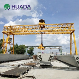 رافعة جسرية مزدوجة العارضة من نوع الجسر الجملوني، آلة رفع للبناء، محرك هوا دا للصناعات الثقيلة، ترس محرك، ارتفاع رفع 20 متر - Product Image 3