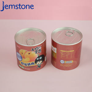 Caja de Embalaje de Cartón Kraft en Forma de Cilindro para Cápsulas de Gel Herbales y Alimentos Reciclables, Diseño Personalizado, Envase de Tubo de Papel para Proteína en Polvo - Product Image 4