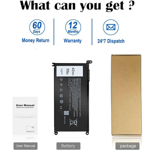 Batterie d'ordinateur portable de remplacement en gros 3500mAh WDXOR 42Wh 11.4V pour <span class=keywords><strong>Dell</strong></span> 15-5565 5378 7472 5567 7560 7579 - Product Image 4