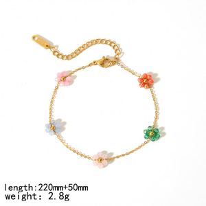 ชุดกำไลข้อมือและแหวนสไตล์พังก์วินเทจสำหรับผู้หญิง ดีไซน์รูปหัวใจโปร่งและดอกไม้ ชุดเครื่องประดับ - Product Image 4