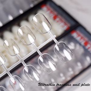 Ultra-Dunne Abs Pmma Kort Vierkant Ontwerp Diy Beauty Nagelverlengingsplaat Slijtvrij Zonder Sporen In Doosverpakking - Product Image 2