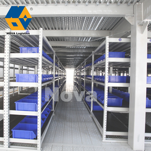 Mezzanine industrielle en acier <span class=keywords><strong>Nova</strong></span> <span class=keywords><strong>Steel</strong></span>, sur mesure, robuste, avec étagères métalliques pour le stockage en entrepôt, pour les étagères des fabricants - Product Image 4