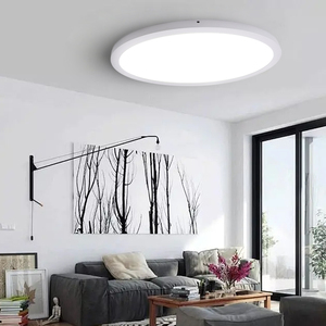 <span class=keywords><strong>Plafonnier</strong></span> LED rond, montage en saillie, température de couleur sélectionnable 3000K/4000K/5000K, sans scintillement, avec alimentation de secours pour maison et bureau - Product Image 6