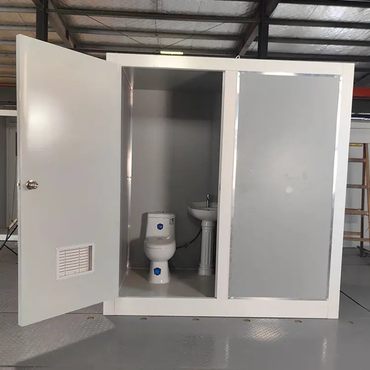 Outdoor toilet prefabricated public shower room convenient portable mobile toilet