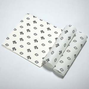 Papier d'emballage alimentaire pour sandwichs, résistant à la graisse, imprimé sur mesure, pour restaurant, hamburger - Product Image 4