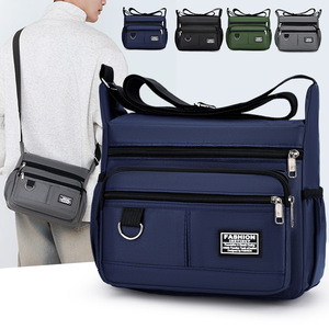 PLAYMAX Mens Fashion Crossbody Backpack Oxford Waterproof Durable High Quality Lightweight Multiple Pockets for Work Daily - Product Image 3