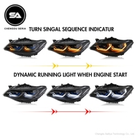 Feux de voiture pour BMW, projecteur de phare LED, animation DRL, BMW F22 F23 F87 228i XDrive 230i M235i M240i 2014-2019, phare avant