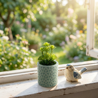 Mini-plante artificielle d'intérieur : Cactus et Aloès en pot, haute simulation, écologique, pour décorations de mariage, Thanksgiving, Nouvel An - En stock