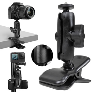 Support de bureau à pince <span class=keywords><strong>Super</strong></span> Clamp pour GoPro Hero 13 12 11 10 9 8 Insta360 X5 X4 X3 DSLR Moniteur DJI Osmo 6 5 - Product Image 1