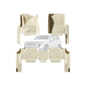 Tapis de sol de voiture complets sur mesure en TPE 5D pour Land Cruiser 200 - Style Luxe/Sport - Garantie 1 an - Product Image 1