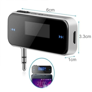 <span class=keywords><strong>Transmisor</strong></span> FM Portátil FM-01 <span class=keywords><strong>de</strong></span> 3.5mm, Mini Reproductor MP3 Inalámbrico para Auto con 1 <span class=keywords><strong>A</strong></span>ño <span class=keywords><strong>de</strong></span> Garantí<span class=keywords><strong>a</strong></span> - Product Image 4