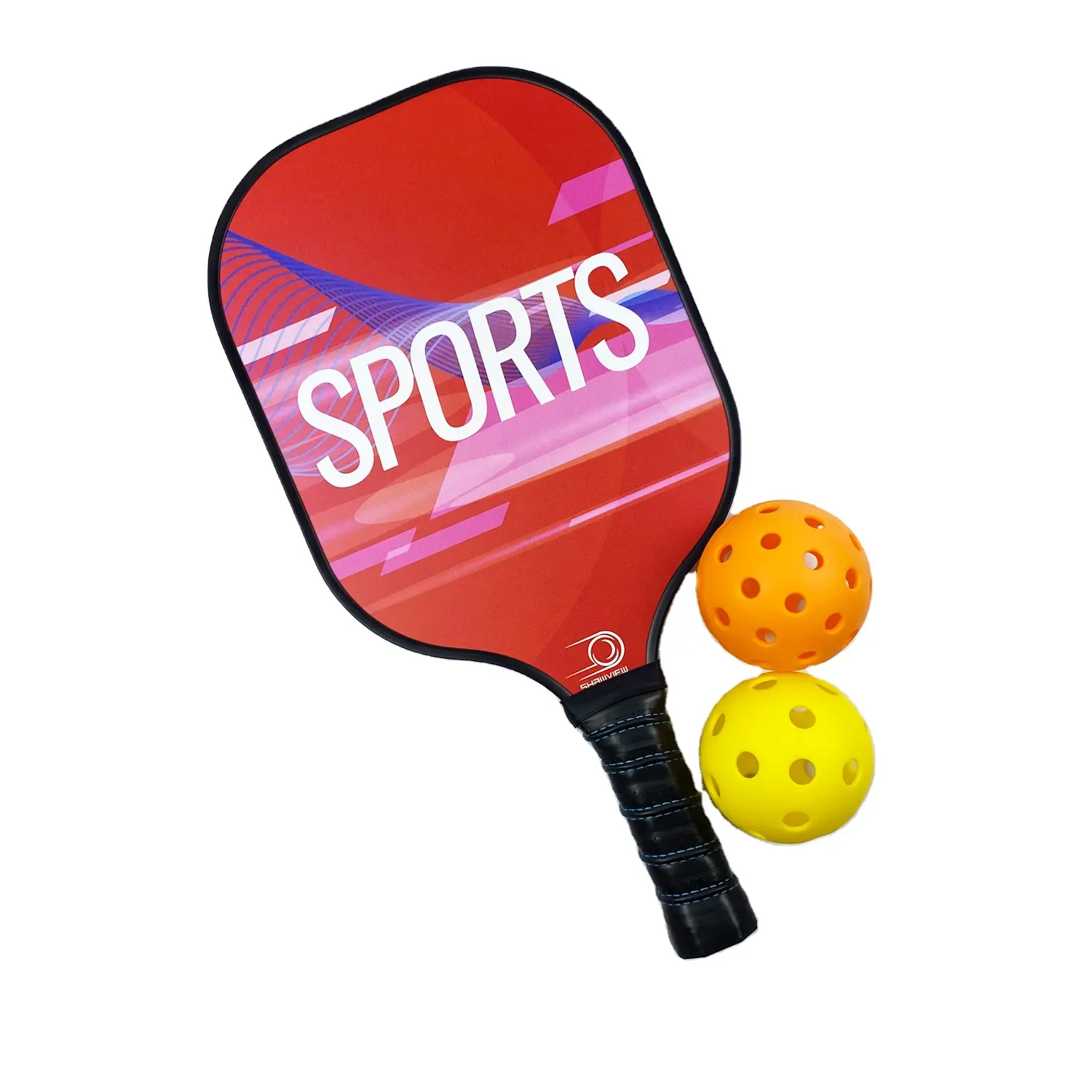 Shawview <span class=keywords><strong>China</strong></span> Factory Mini Pickel ball Pickle ball Paddel Pickle Ball Netz und <span class=keywords><strong>Schläger</strong></span> mit Glasfaser oberfläche
