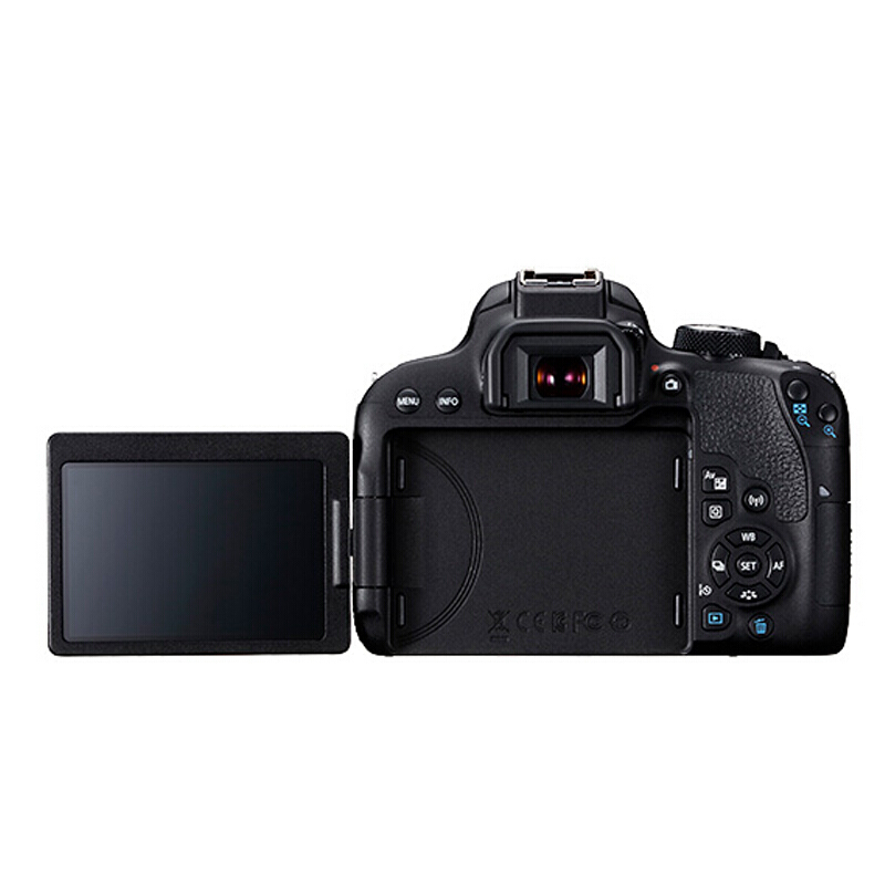 Original second-hand used brand 700d with 18-55 IS II HD camcorder digital mirrorless camera with charger and battery
