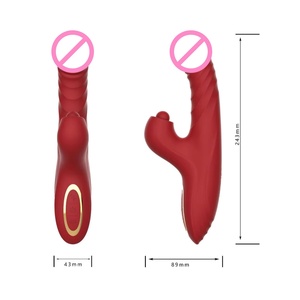 Vibrateur multifonctionnel à 10 fréquences pour massage et masturbation féminine, avec boule de dilatation et fonction de frappe – Jouet sexuel très populaire - Product Image 1