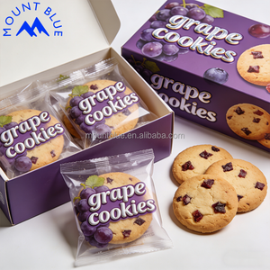 Biscuits aux raisins personnalisés de qualité supérieure, emballés individuellement, collation quotidienne décontractée, délicieux biscuits sucrés - Product Image 1