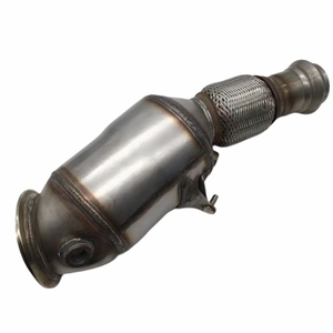 ตัวเร่งปฏิกิริยาแบบสามทางสแตนเลสใหม่ ใช้ได้กับ BMW 520L/525L/528L F18 N20 2.0T ปี 2012-2017 มาตรฐานยูโร 5 - Product Image 5