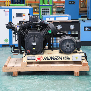 เครื่องอัดอากาศแบบลูกสูบ - ปั๊มลมแรงดันสูงเกรดอุตสาหกรรม - Hengda H1231 - 30 บาร์ - 1.0/1.2 ลูกบาศก์เมตร - Product Image 4