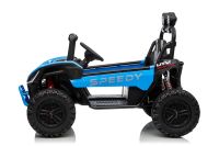 Certifié Bis unisexe rechargeable alimenté par batterie 4 roues motrices électrique UTV Quad pédale voiture jouet en plastique pour enfants 3-8 ans