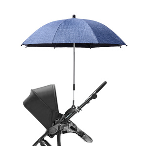 Parapluie universel <span class=keywords><strong>pour</strong></span> <span class=keywords><strong>poussette</strong></span> de bébé, ombrage réglable, parasol UV, <span class=keywords><strong>pare</strong></span>-<span class=keywords><strong>soleil</strong></span>, housse de protection <span class=keywords><strong>pour</strong></span> <span class=keywords><strong>poussette</strong></span> de bébé, accessoires - Product Image 3