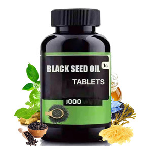 VitaSpring OEM Zwarte Komijnzaadolie Tabletten Oregano Olie Supplement Private Label 1500mg Halal Biologische Zwarte Komijnzaadolie Tabletten - Product Image 1