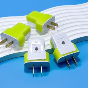 Enchufe Fijo de Dos Puntas 1025, Nuevo Estilo, Conector de Alimentación de Dos Puntas, Enchufe Plano, Tipo T Verde, 16A, Recubierto de Goma, Resistente a Caídas - Product Image 3