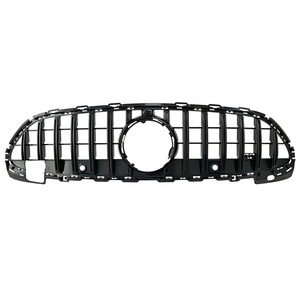 กระจังหน้า Mercedes-Benz C-Class W206 สีดำ ทำจากพลาสติก ABS แบบแท่งแนวตั้ง สำหรับกันชนหน้า - Product Image 1