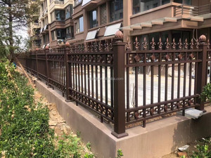 Üretici doğrudan satış çinko çelik açık izolasyon çit Metal şantiye çit - Product Image 3