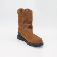 Bottes de Construction industrielles de haute qualité, chaussures de sécurité avec bout en acier