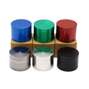 OEM/ODM Moulin à Herbes Moderne en Métal Personnalisé 4 Couches 40mm 50mm 55mm 63mm 75mm Tailles pour Tabac et Herbes pour Fumer Vente en Gros - Product Image 4