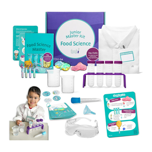 Kit di <span class=keywords><strong>Laboratorio</strong></span> Scientifico STEM per Bambini, Set per Esperimenti Scientifici Fai-da-Te, Giocattoli Educativi Creativi per Cucina e <span class=keywords><strong>Laboratorio</strong></span> - Product Image 1