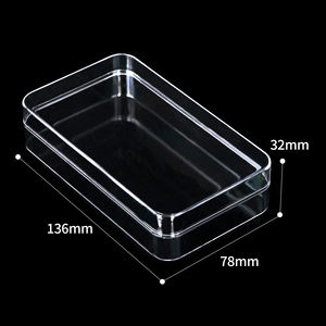 صندوق تخزين أكريليك شفاف ضيق للمكتب لتنظيم الأغراض الصغيرة والمفاتيح - Product Image 6