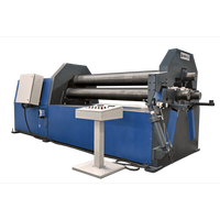 Machine de formage de tôles d'acier industrielles, capacité 25 mm, largeur 1500 mm, rouleau hydraulique