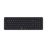 Clavier sans fil multi-mode Rapoo E9300G 99 touches ultra-fin 3,9 mm avec batterie de 12 mois pour PC portable et bureau