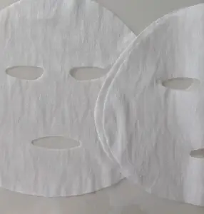 Chất lượng cao mềm miosturizing mỹ phẩm mặt nạ Lyocell sợi mặt maskcloth