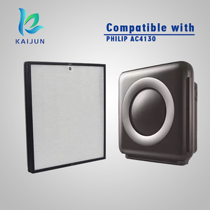 Kaijun ชุดไส้<span class=keywords><strong>กรอง</strong></span>คาร์บอนกรอง H12พร้อมแผ่นกรอง HEPA สำหรับ AC4130 Philips AC4005อะไหล่<span class=keywords><strong>เครื่อง</strong></span>ฟอกอากาศ - Product Image 6